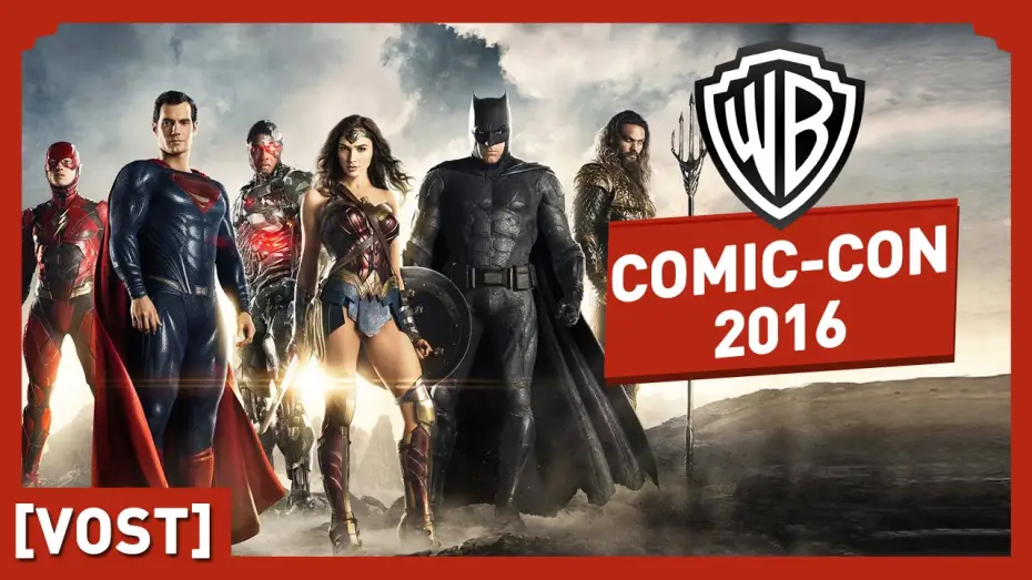Video for the film Justice League — Justice League - Comic-Con 2016 (VOST)