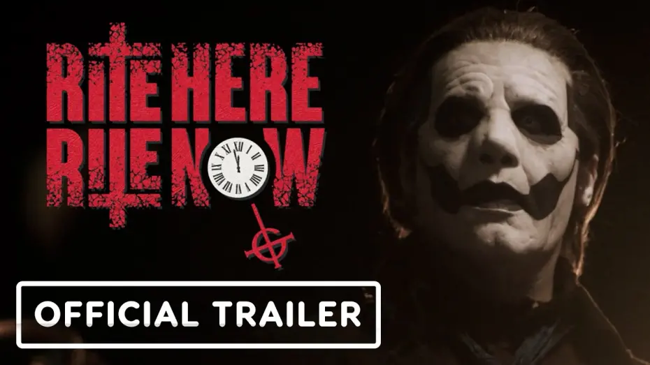 Video for the film Rite Here Rite Now — Ghost: Rite Here Rite Now - Official Trailer (2024) Tobias Forge