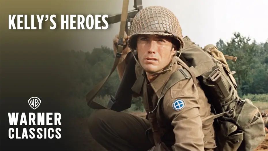 Video for the film Kelly's Heroes — Minefield Gunfight
