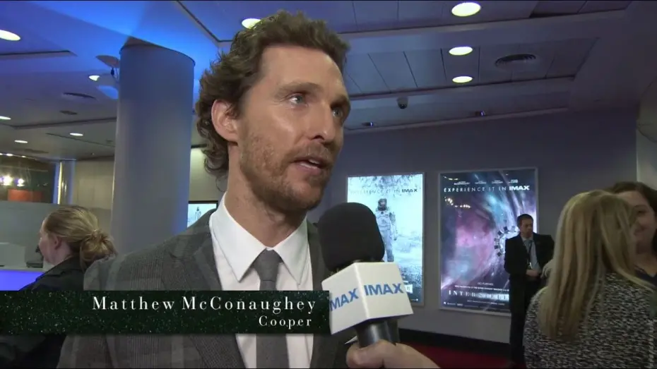 Video for the film Interstellar — IMAX® on the Red Carpet: Interstellar