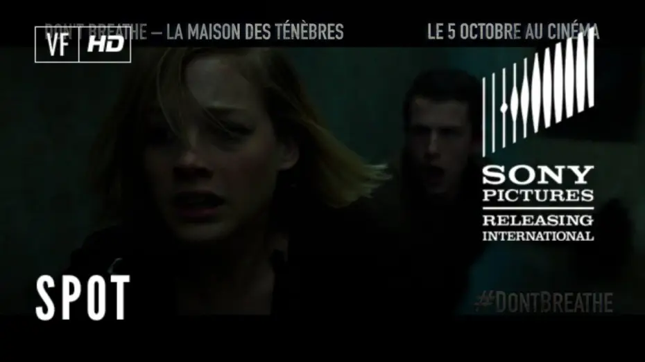 Video for the film Don't Breathe — Don't Breathe – La Maison des Ténèbres - TV Spot BLUR 20" - VF