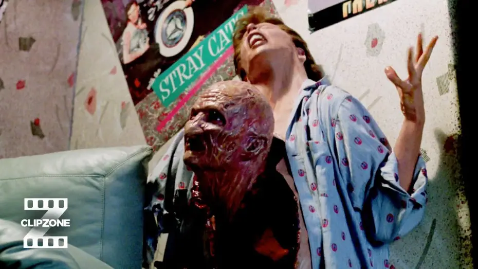 Video for the film A Nightmare on Elm Street Part 2: Freddy's Revenge — Freddy Emerges from Jesse's Body