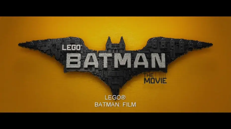 Video for the film The Lego Batman Movie — LEGO® BATMAN: FILM - zwiastun #1 PL