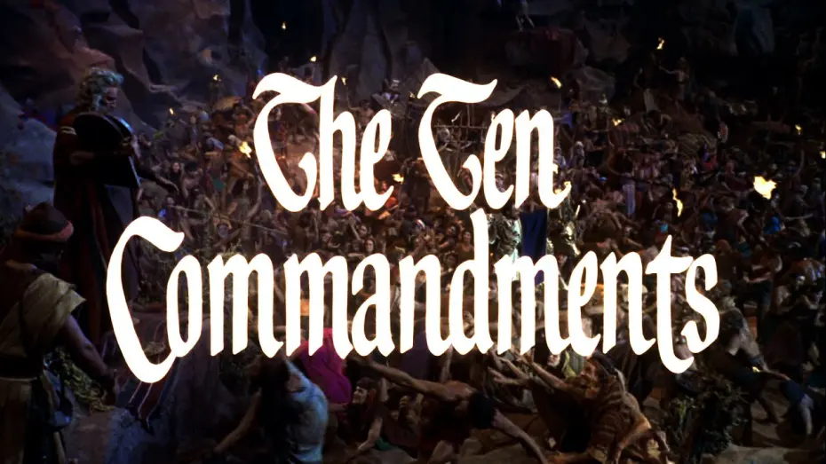Video for the film The Ten Commandments — 1966 Re-Release Trailer