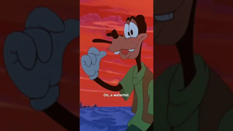Video for the film A Goofy Movie — Well that was close!