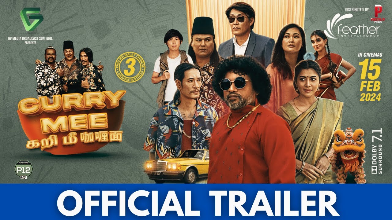 Video for the film Curry Mee — CURRY MEE | OFFICIAL TRAILER | GANA | ROPIE PAKODI | EDGAR QUAH | NAZIRA IBRAHIM #currymee #gana