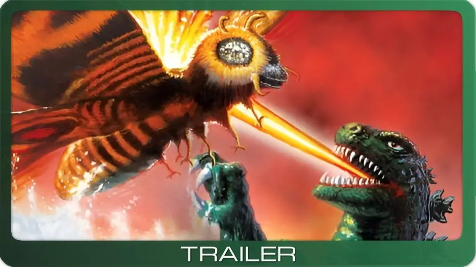 Video for the film Mothra vs. Godzilla — Trailer
