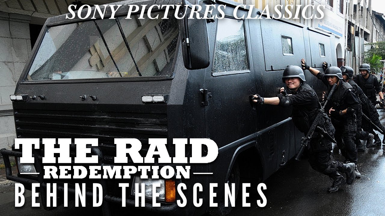 Video for the film The Raid — Behind the Scenes