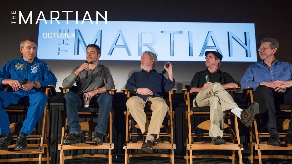 Video for the film The Martian — NASA JPL Cast & Filmmaker Q&A Highlights