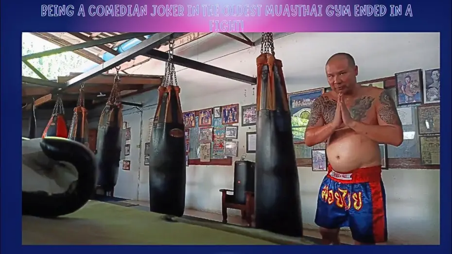 Video for the film Being a Comedian Joker in the Oldest Muaythai Gym ended in a Fight! — Being a Comedian Joker in the Oldest Muaythai Gym Ended in a Fight! FHD Trailer #muaythai #thailand