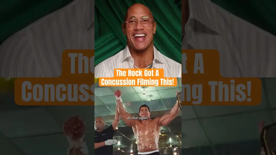 Video for the film The Smashing Machine — The Rock Got a Concussion Shooting This Scene!