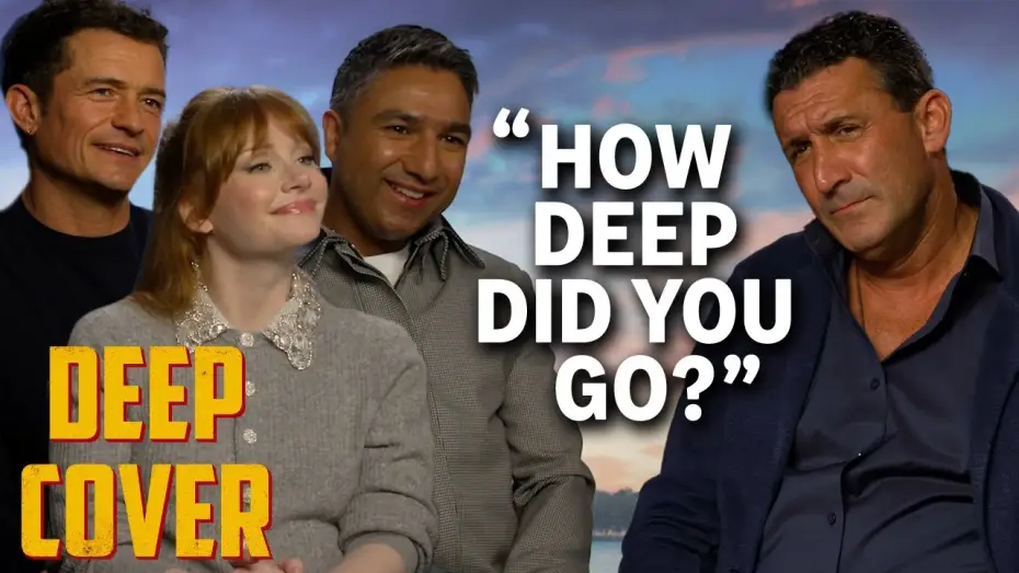 Video for the film Deep Cover — An Ex-Gangster Interrogates Orlando Bloom, Bryce Dallas Howard & Nick Mohammed