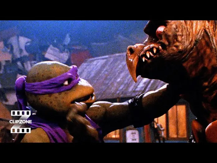Video for the film Teenage Mutant Ninja Turtles II: The Secret of the Ooze — Shredder Traps The Turtles