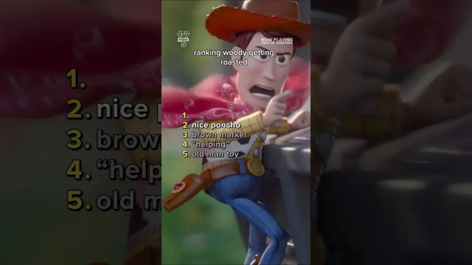 Video for the film Toy Story 5 — that's our Woody