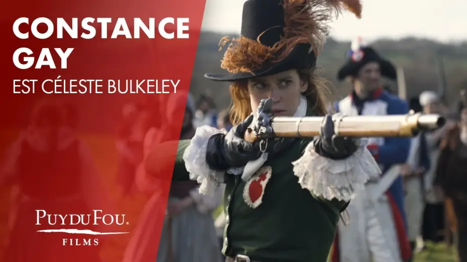 Video for the film Victory or Death — Constance Gay est Céleste Bulkeley | "Vaincre ou Mourir" | Puy du Fou Films