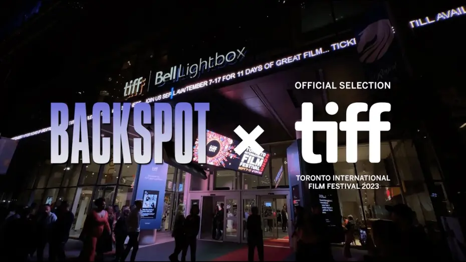 Video for the film Backspot — TIFF Premiere Recap Video