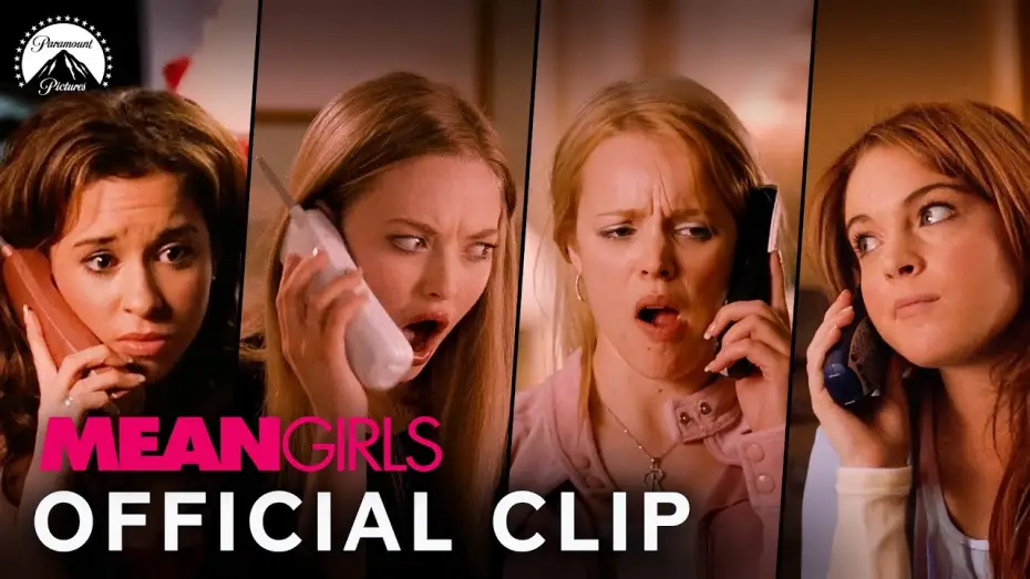 Video for the film Mean Girls — “I Can’t Go Out, I’m Sick” 4 Way Call Scene