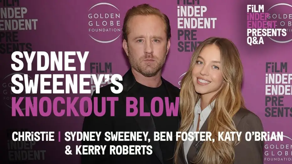 Video for the film Christy — Sydney Sweeney goes for the KO - Christy Q&A