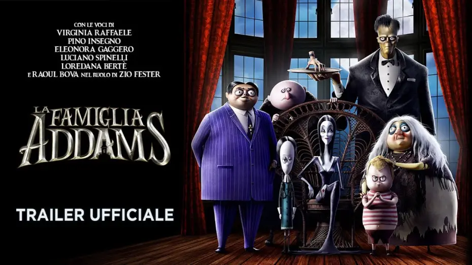 Video for the film The Addams Family — La famiglia Addams - Trailer italiano ufficiale [HD]