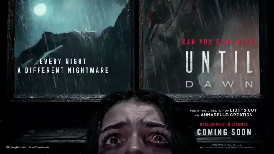 Video for the film Until Dawn — In Cinemas April 25
