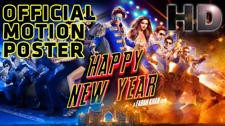 Video for the film Happy New Year — Happy New Year (2014) | Official Motion Poster