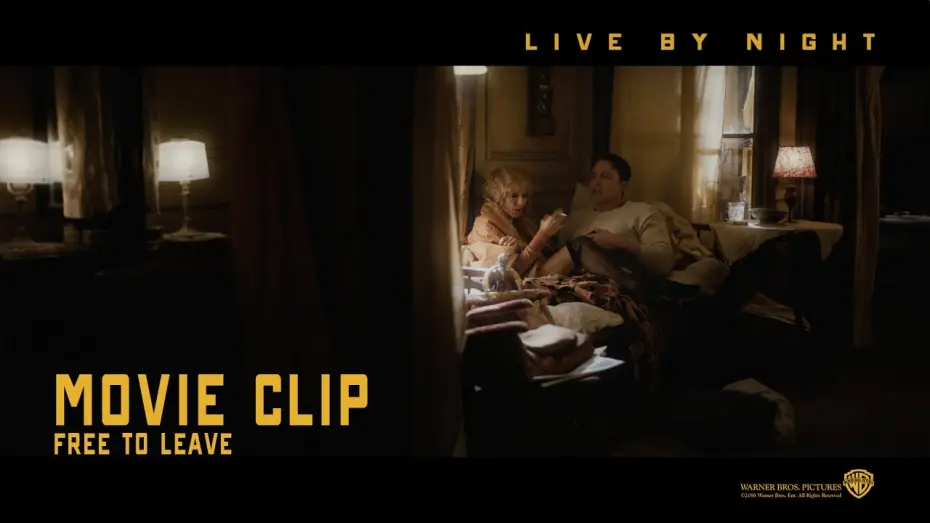 Video for the film Live by Night — Live By Night ['Free To Leave' Movie Clip in HD (1080p)]