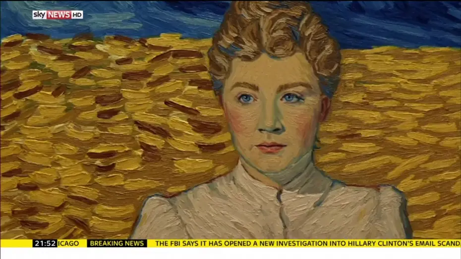 Video for the film Loving Vincent — Sky News Clip