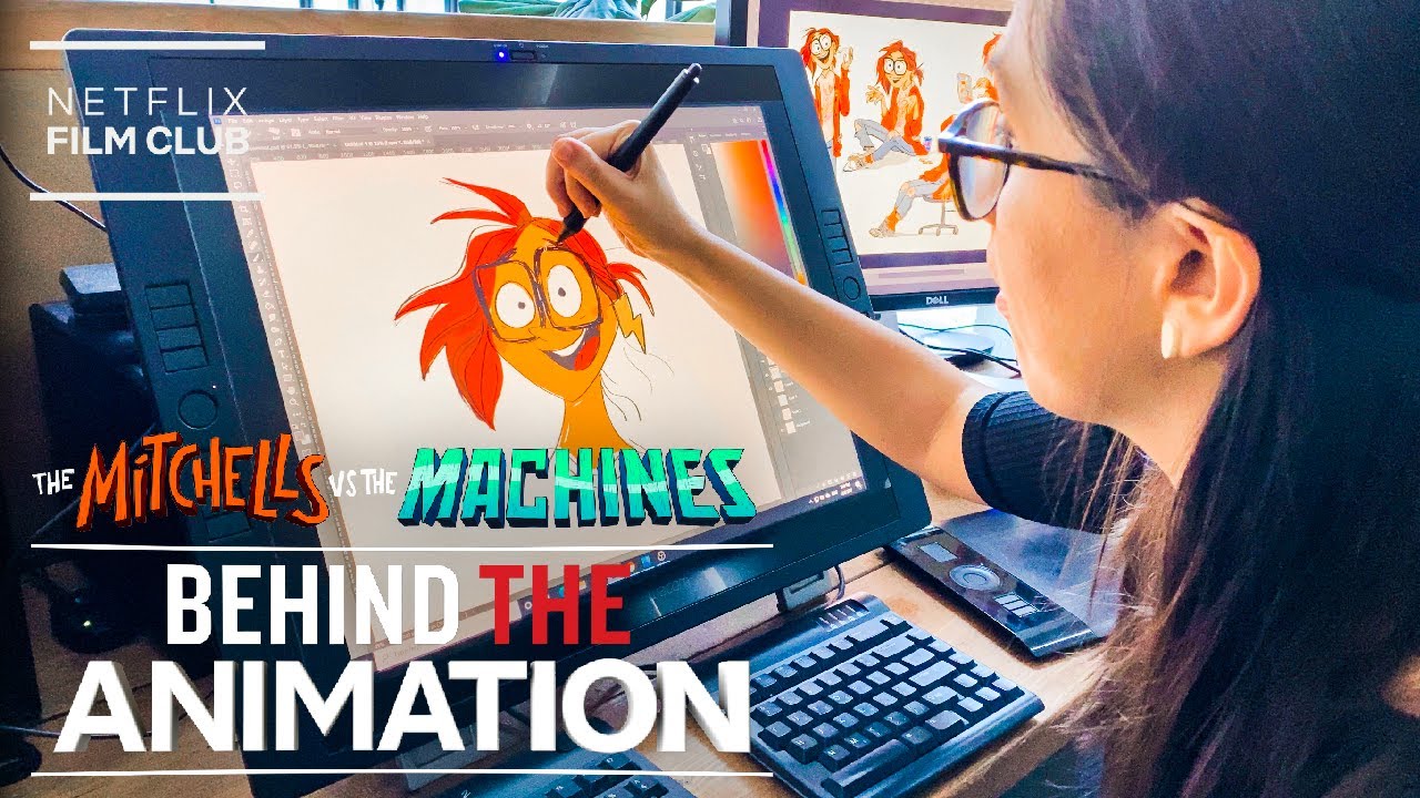 Video for the film The Mitchells vs. the Machines — Bringing Katie-Vision to Life