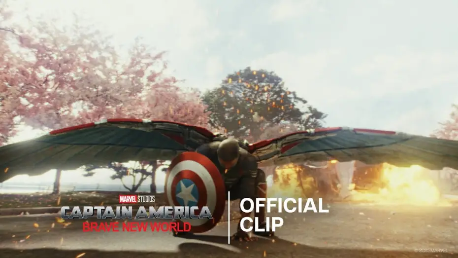 Video for the film Captain America: Brave New World — Official Clip 'Cap VS Hulk'