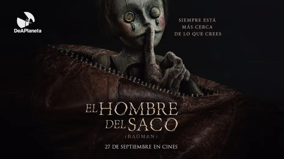 Video for the film Bagman — El hombre del saco (Bagman) | Tráiler oficial en español | 27 de septiembre en cines