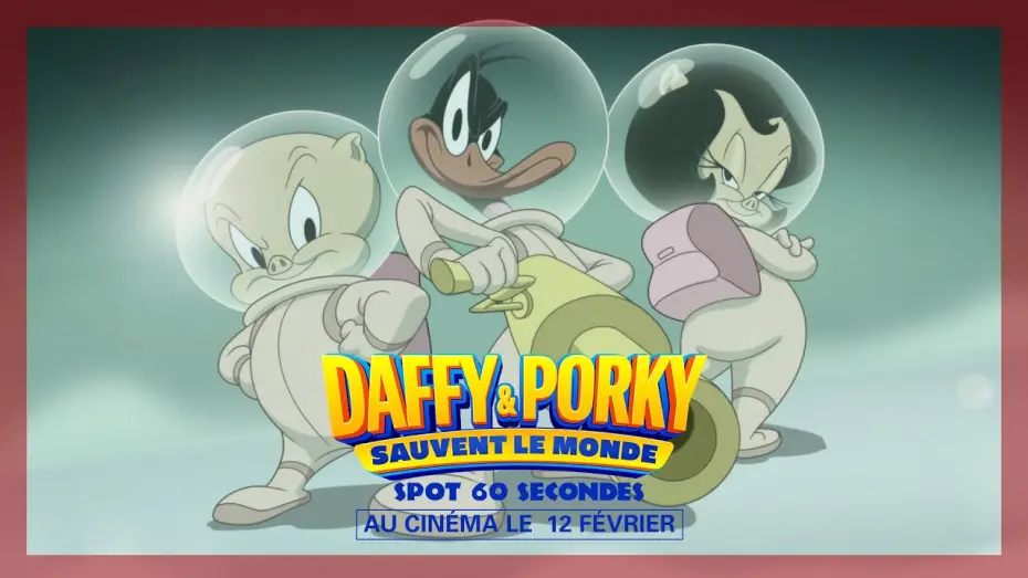Video for the film The Day the Earth Blew Up: A Looney Tunes Movie — DAFFY & PORKY SAUVENT LE MONDE - Le 12 février au cinéma.