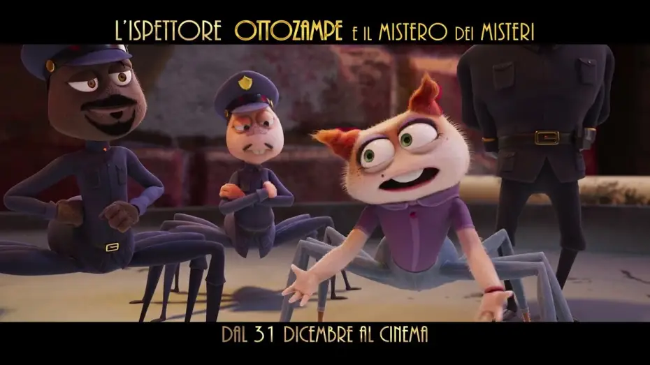 Video for the film Inspector Sun and the Curse of the Black Widow — L’Ispettore Ottozampe e il Mistero dei Misteri - Trailer Ufficiale