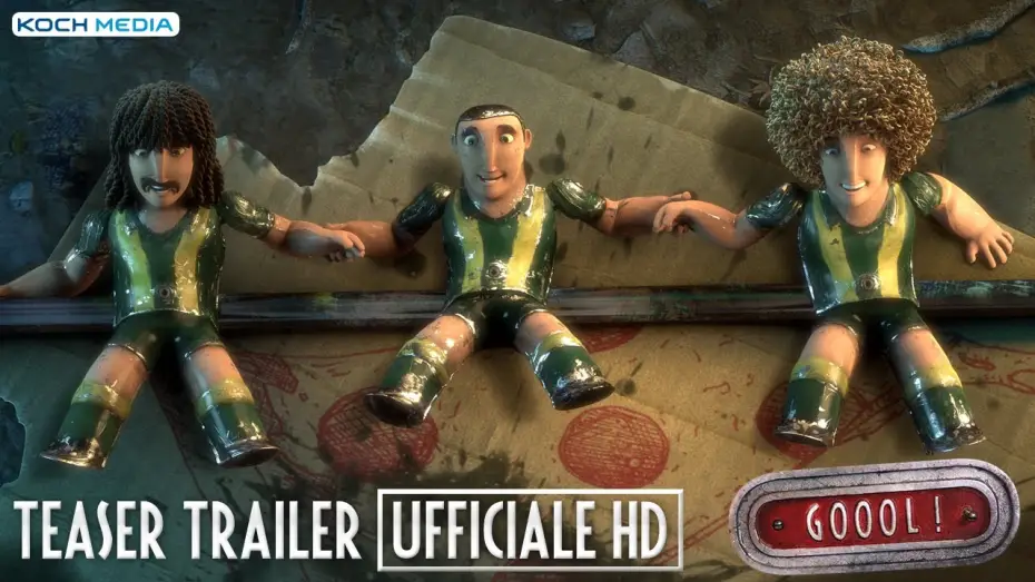 Video for the film Underdogs — Goool! - Teaser trailer ITA - Ufficiale - HD