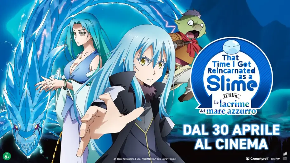 Video for the film That Time I Got Reincarnated as a Slime the Movie: Tears of the Azure Sea — That Time I Got Reincarnated as a Slime Il film: Le lacrime del mare azzurro | Anteprima Ufficiale