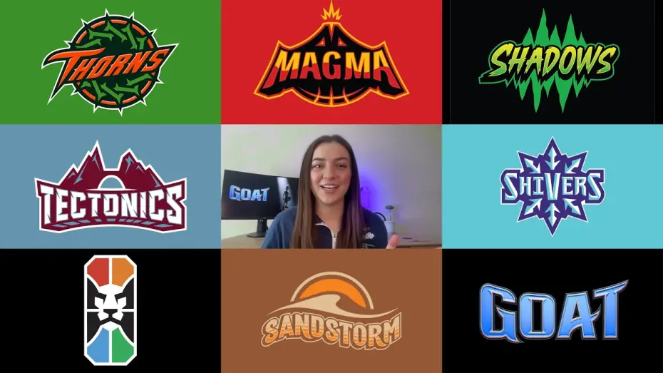 Video for the film GOAT — GOATtv: Making of League Logos