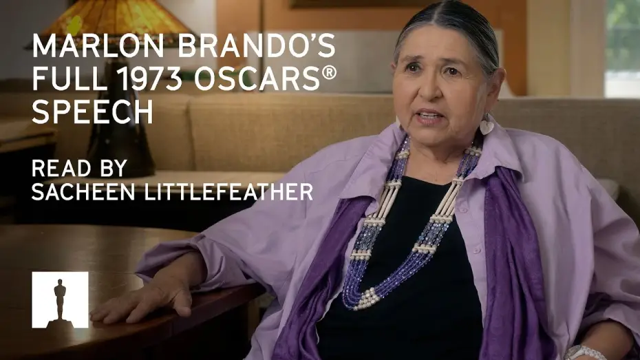 Video for the film The Godfather — Sacheen Littlefeather Reads Marlon Brando’s Full 1973 Oscars® Speech