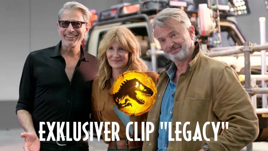 Video for the film Jurassic World Dominion — Featurette: Legacy (OmU)