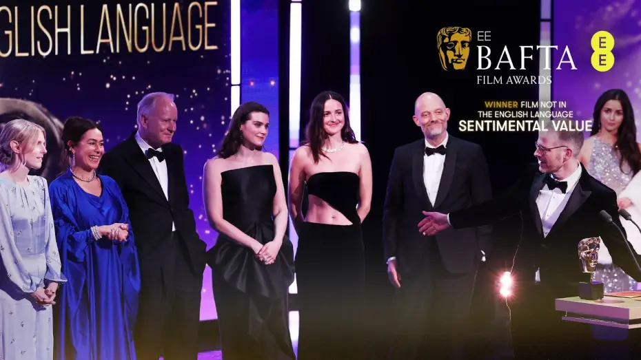 Video for the film Sentimental Value — Sentimental Value Wins the BAFTA for Film Not in the English Language | EE BAFTA Film Awards 2026