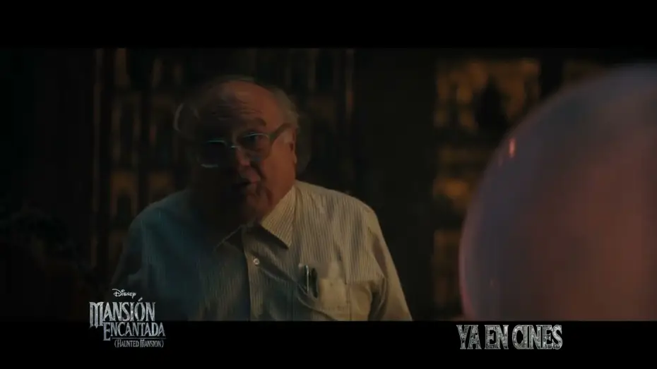 Video for the film Haunted Mansion — Anuncio: '¿Quién ha dicho eso?'