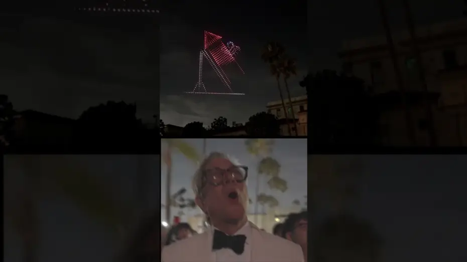 Video for the film Untitled Jackass Film — Drone Show Rocket