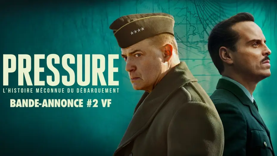 Video for the film Pressure — PRESSURE – Bande-annonce Officielle #2 VF – Andrew Scott / Brendan Fraser (2026)