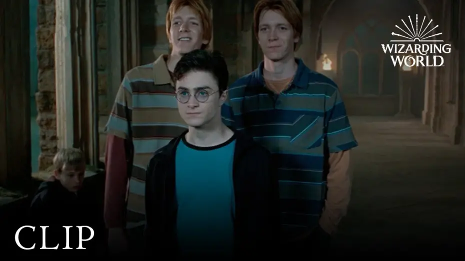 Video for the film Harry Potter and the Order of the Phoenix — Fred and George Hatch a Plan