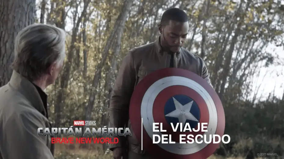 Video for the film Captain America: Brave New World — El viaje del escudo