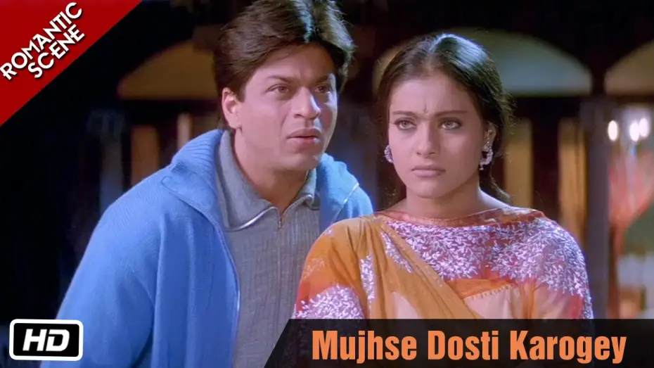 Video for the film Kabhi Khushi Kabhie Gham — Mujhse Dosti Karoge - Romantic Scene - Kabhi Khushi Kabhie Gham - Kajol, ShahRukh Khan