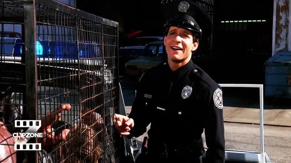 Video for the film Police Academy 2: Their First Assignment — Blue Oyster Fight
