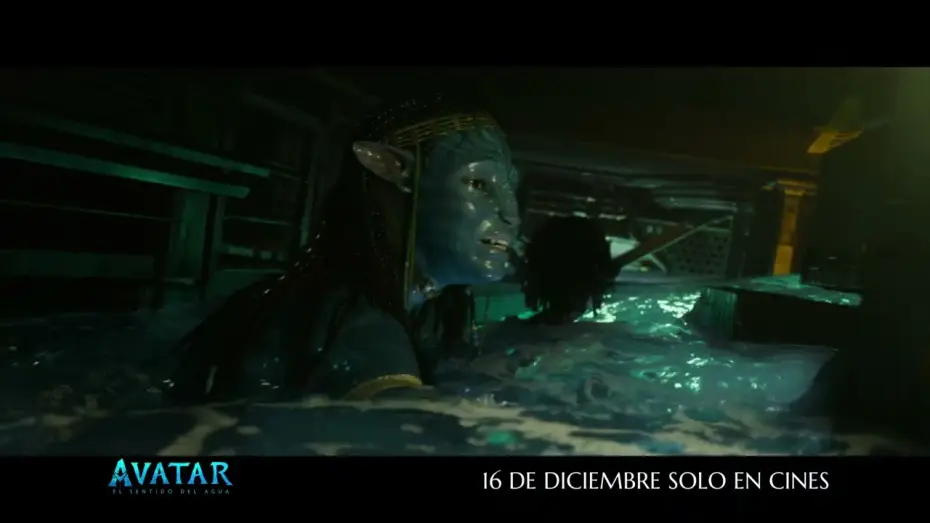 Video for the film Avatar: The Way of Water — Anuncio: 'Necesito que seas fuerte'