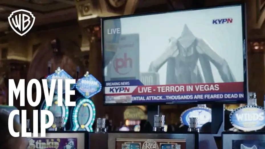 Video for the film Godzilla — Terror in Vegas, MUTO Destroys The City - Movie Clip