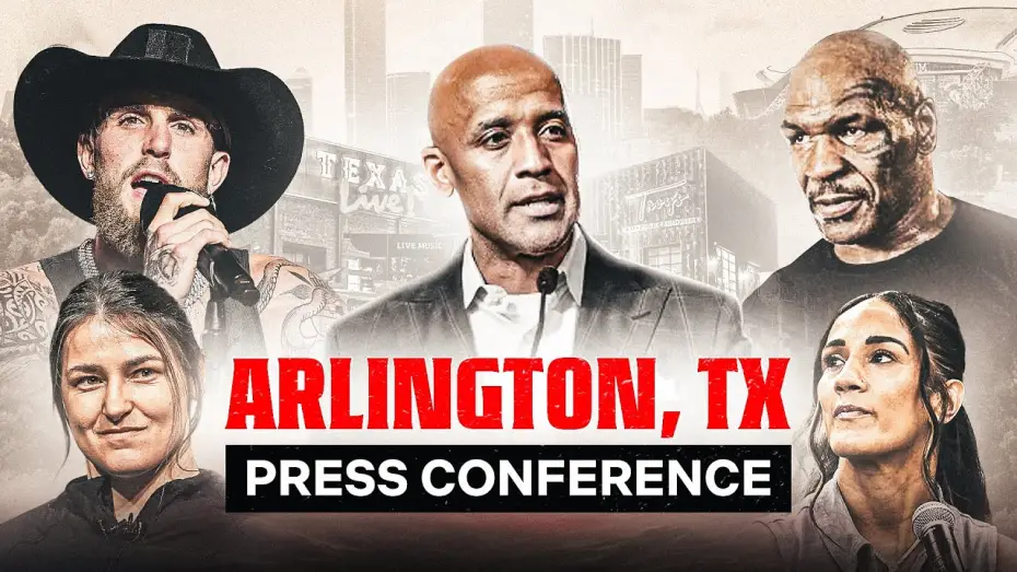 Video for the film Jake Paul vs. Mike Tyson — Netflix and MVP Present: Paul vs. Tyson & Taylor vs. Serrano Press Tour - Part II