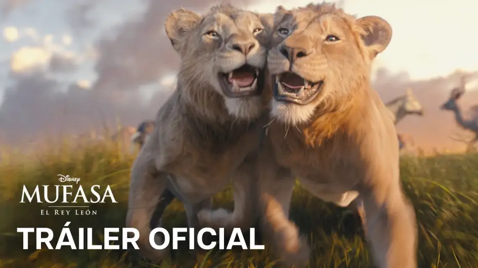Video for the film Mufasa: The Lion King — Tráiler Oficial en español