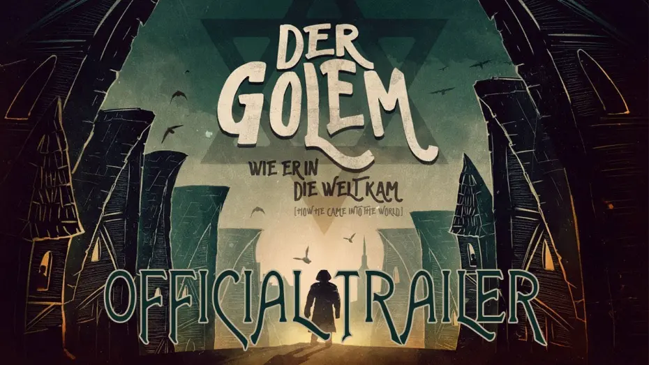 Video for the film The Golem: How He Came into the World — DER GOLEM (Masters of Cinema) New & Exclusive HD Home Video Trailer